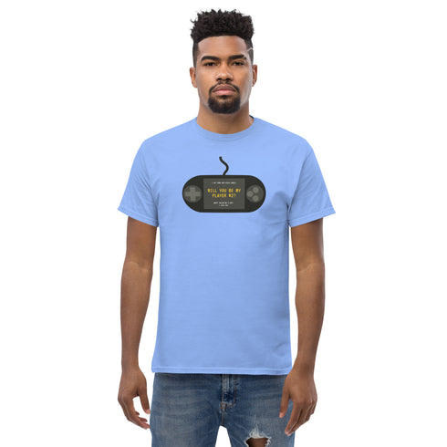 "Will You Be My Player 2" Geeky Valentine's Tee